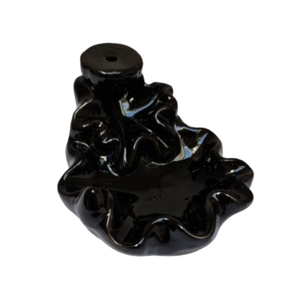 Lotus Leaf Backflow Incense Burner with Waterfall Design - Image 6