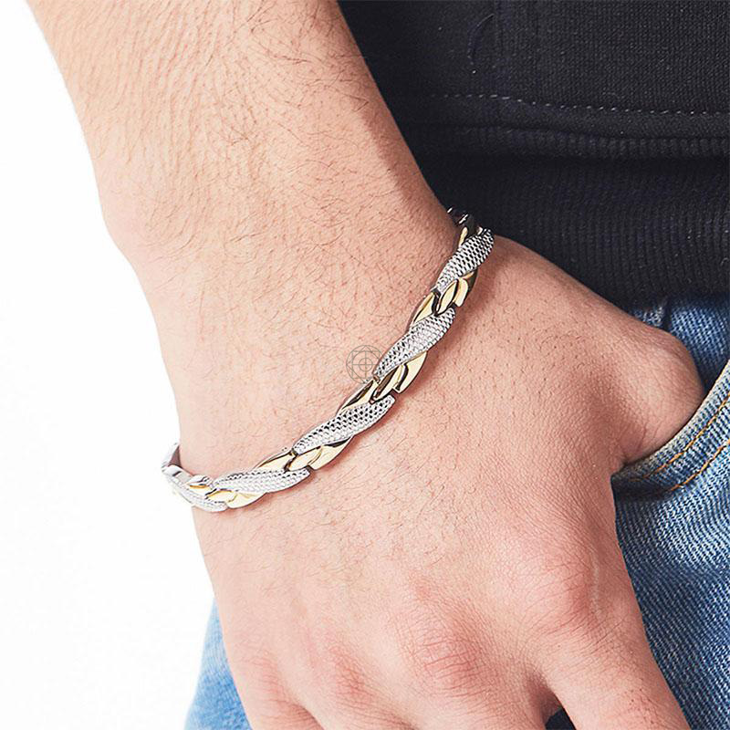 Dragon Scale Magnetic Therapy Bracelet - Image 7