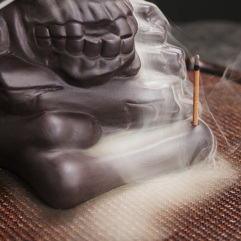 Skull Backflow Incense Burner - Halloween Theme - Image 4