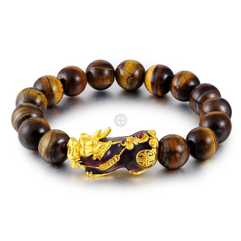 Tiger Eye Pixiu Wealth Bracelet - Image 2