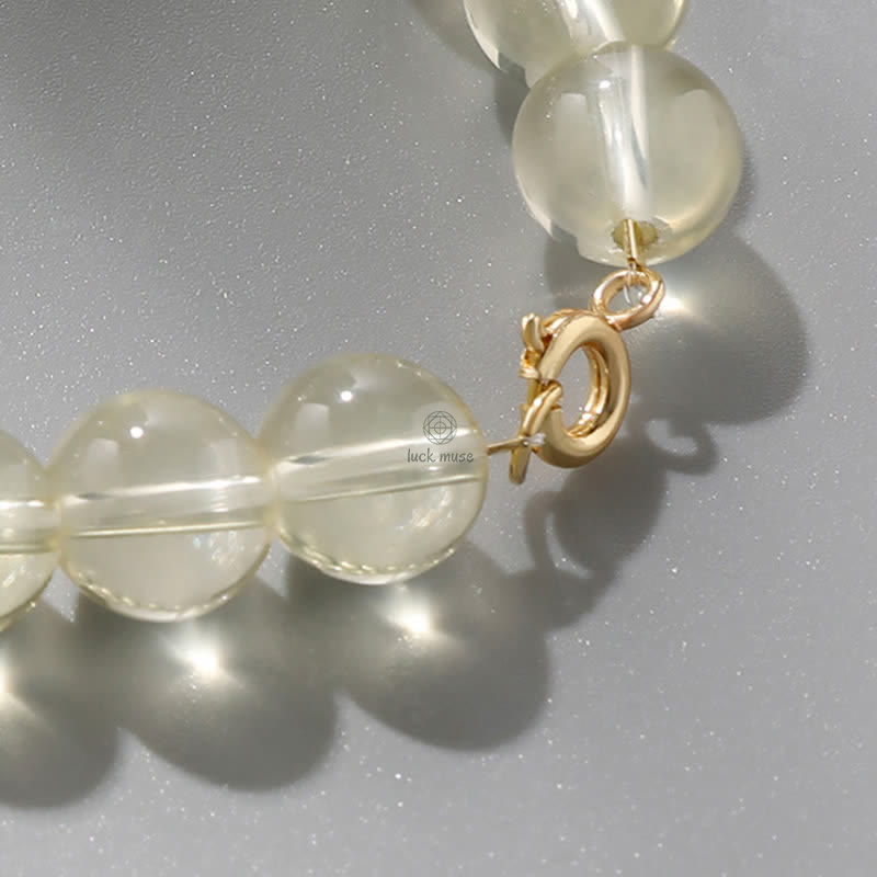 Luck Muse Citrine Prosperity Bracelet in 925 Sterling Silver - Image 6