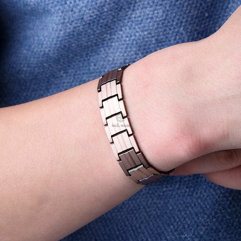 Luck Muse Magnetic Balance Cuff Bracelet - Image 4