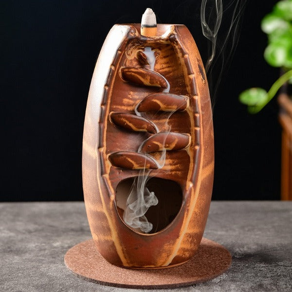 Flowing Waterfall Backflow Incense Burner - Image 3
