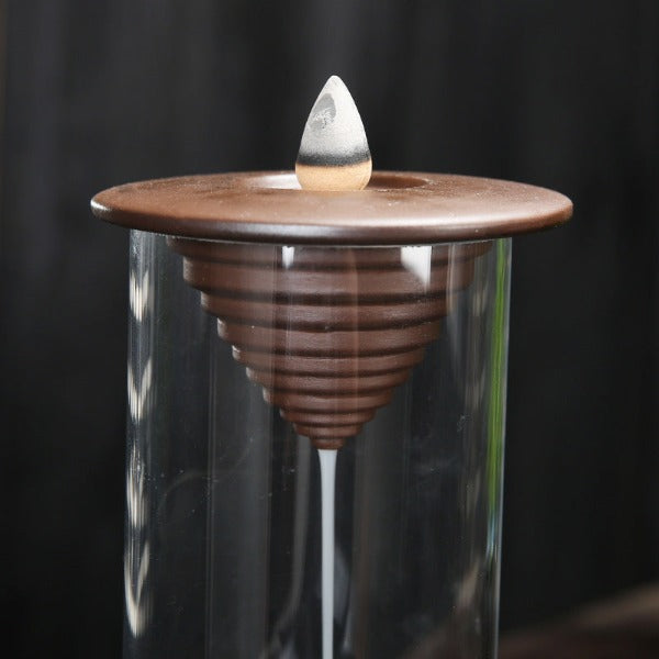 Enclosed Backflow Hourglass Incense Burner - Image 3