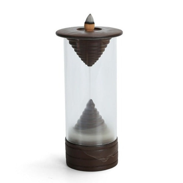 Enclosed Backflow Hourglass Incense Burner - Image 6