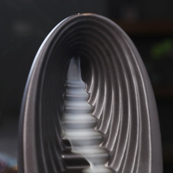 Flowing Waterfall Backflow Incense Holder - Image 5