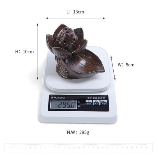 Exquisite Lotus Blossom Incense Holder - Image 6