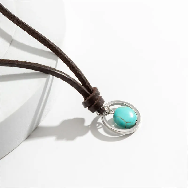 Luck Muse Turquoise Protection Necklace - Image 4