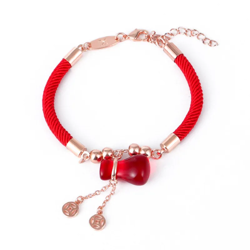Red Agate Wealth Attractor Bracelet