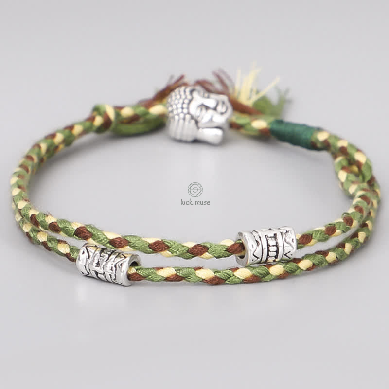 Buddha Head Serenity Stone Bracelet - Image 4