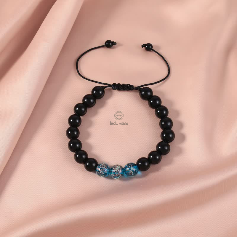 Black Obsidian Glowstone Strength Bracelet - Image 14