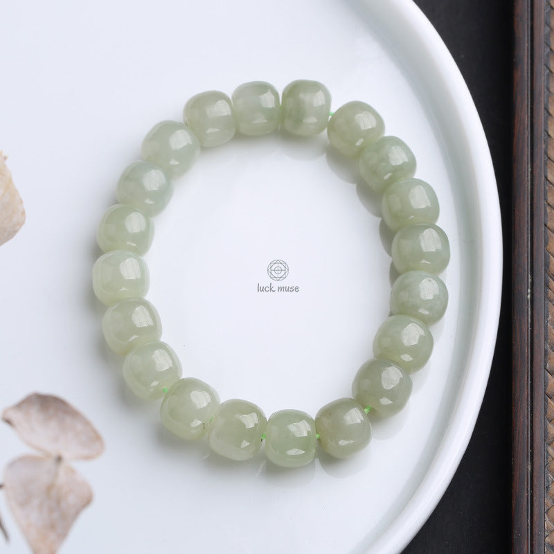 Luck Muse Gradient Jade Blessing Bracelet - Image 7