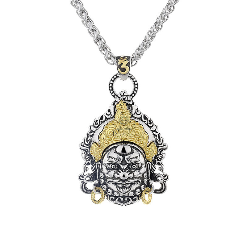Yellow God of Wealth Luck Muse Amulet Copper Luck Necklace Pendant - Image 7