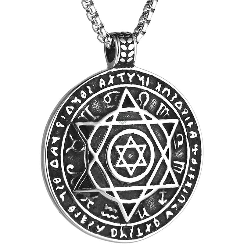Luck Muse Hexagonal Star Protection Necklace - Image 5
