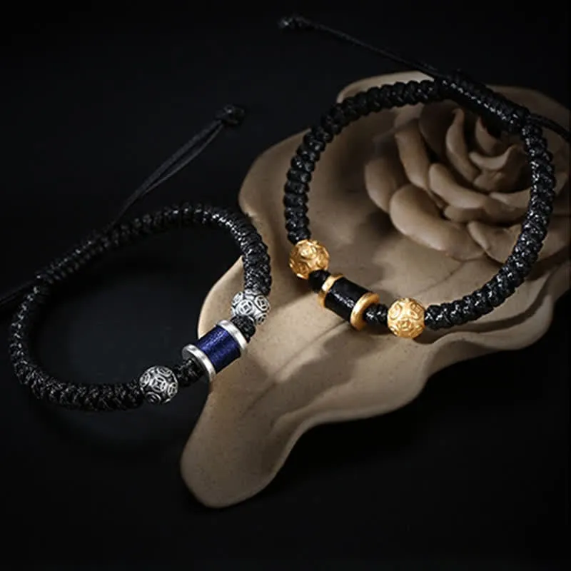 Copper Coin Bead Balance Braided Bracelet - Image 19