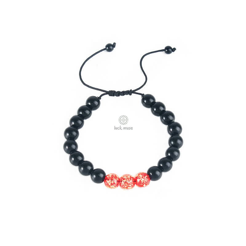 Black Obsidian Glowstone Strength Bracelet - Image 11