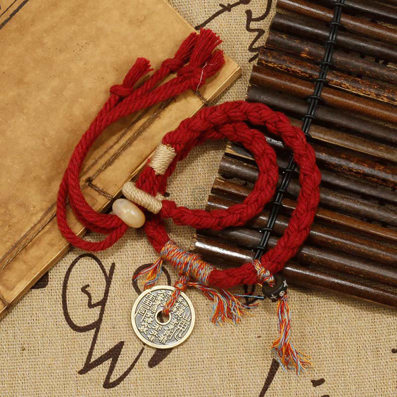 Handmade Luck Muse Money Warding Bracelet for Protection from Evil Spirits - Image 4