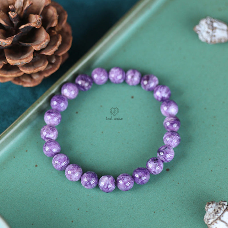 Amethyst Positive Transformation Crystal Bracelet - Image 7