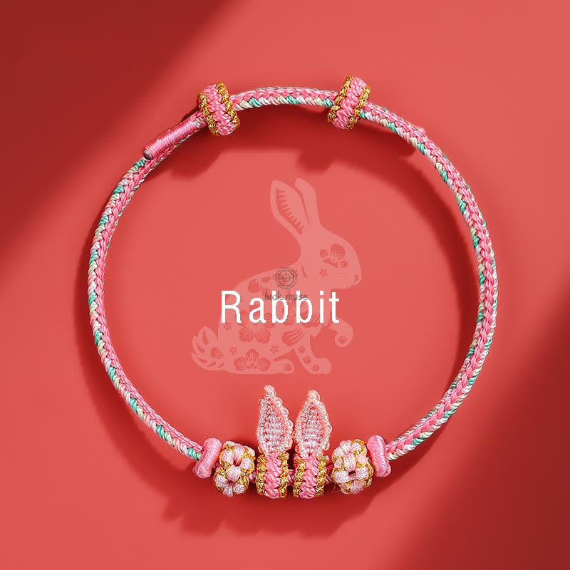 Braided Bracelet: Handmade Year of the Dragon Chinese Zodiac Luck Luck Muse - Image 16
