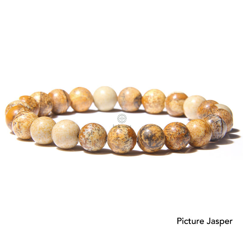 Agate Crystal Balance Beaded Bracelet - Image 24