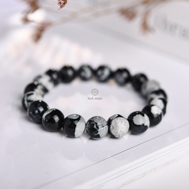 Agate and Black Onyx Protection Bracelet by Luck Muse Shop - Image 10
