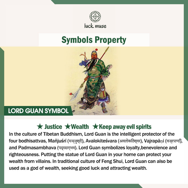 Natural Jade Lord Guan Amulet Wealth Necklace Pendant from Luck Muse Shop - Image 12