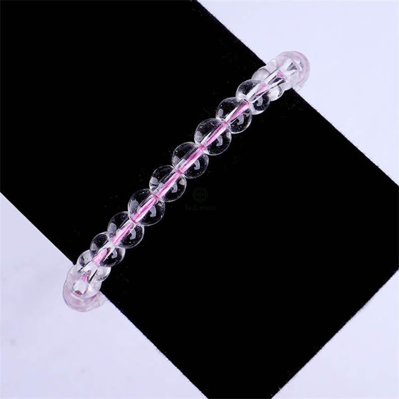 Handmade Glass Beads Braided String Adjustable Bracelet with Luck Muse Essence - Image 8