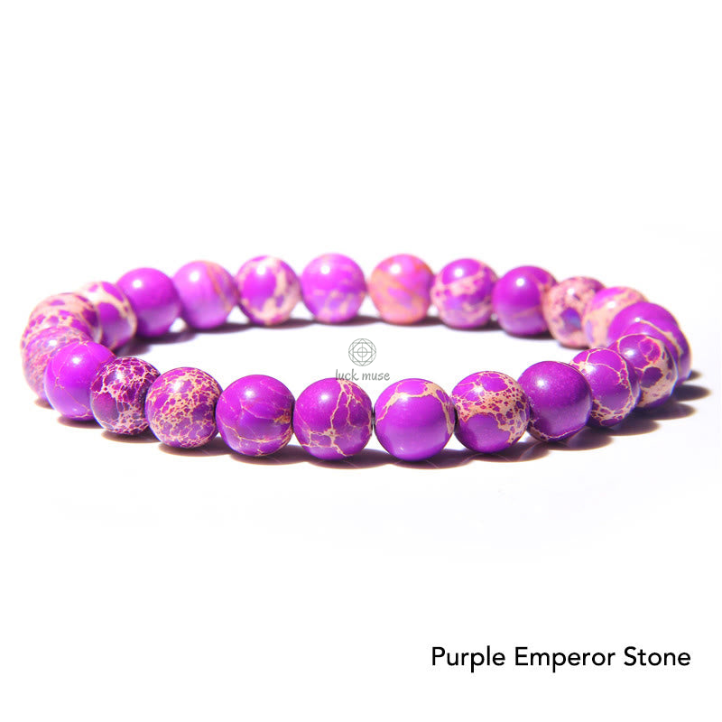 Agate Crystal Balance Beaded Bracelet - Image 13