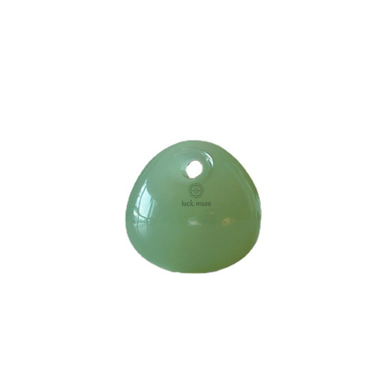 Luck Muse Natural Jade Luck & Prosperity Necklace Pendant - Assorted Colors - Image 16