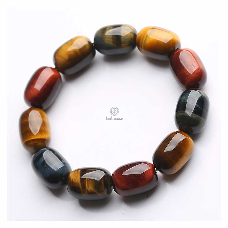Natural Tiger Eye Healing Protection Bracelet - Luck Muse Shop - Image 9