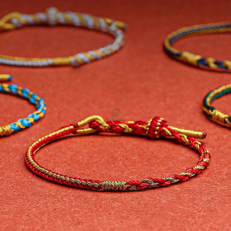 Luck Muse Handmade Chinese Zodiac Protection Bracelet Featuring Rabbit, Rooster, Rat, Horse, and Dragon - Image 8