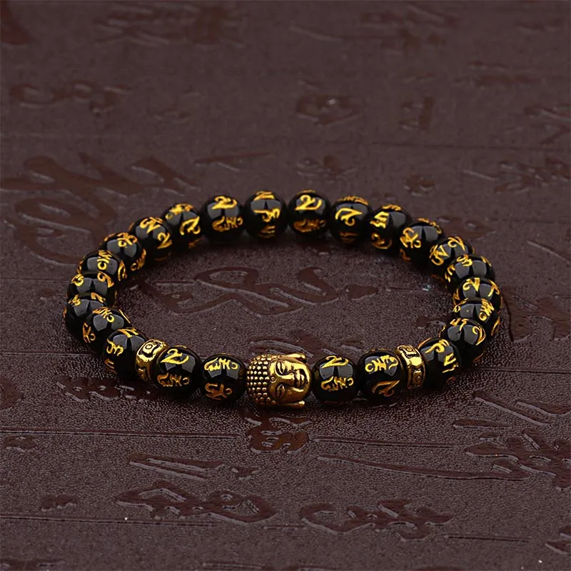Tibetan Mantra Amulet Bracelet - Luck Muse Collection - Image 4