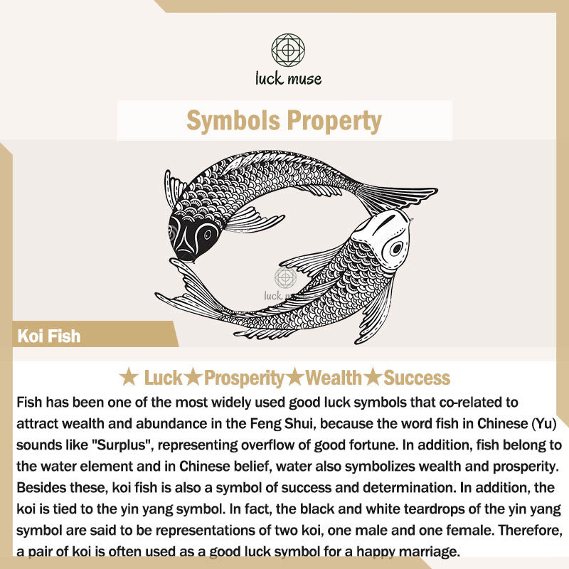 Tibetan Copper Koi Fish Healing Necklace with Luck Muse - Image 10