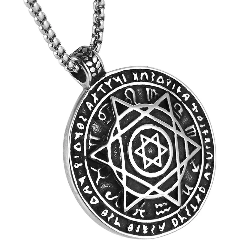 Luck Muse Hexagonal Star Protection Necklace - Image 6