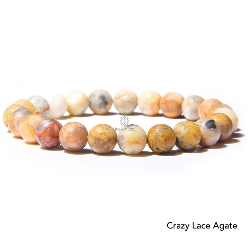 Agate Crystal Balance Beaded Bracelet - Image 18