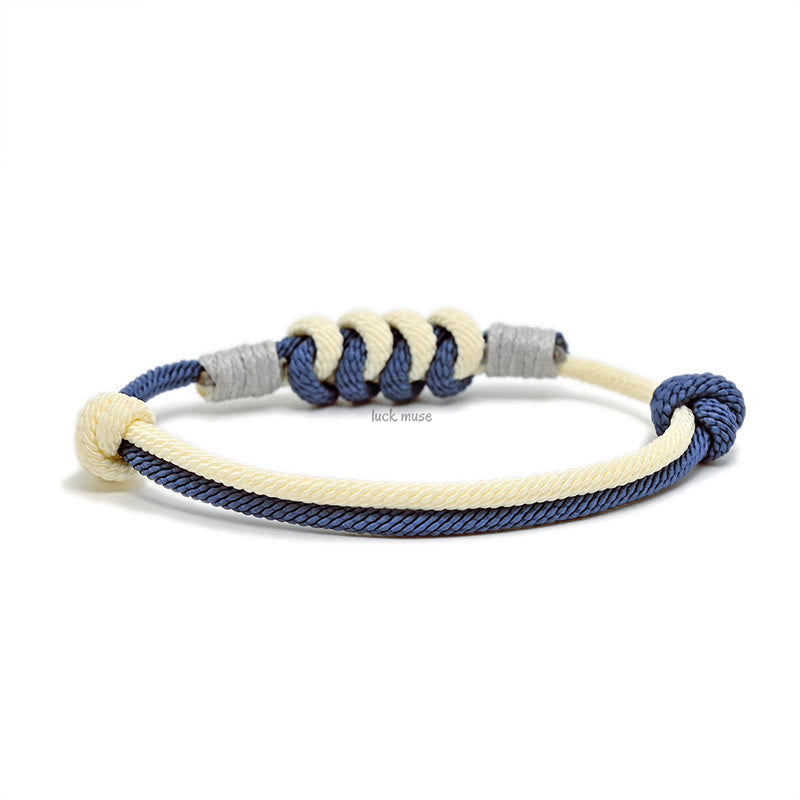 Samsara Knot Strength Reincarnation Knot Braid String Bracelet with Simple Design - Image 9