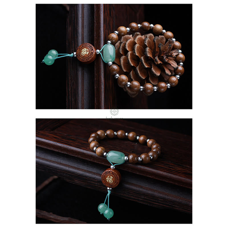 Abelia Biflora Wood Happiness Protection Bracelet by Luck Muse Shop - Image 8