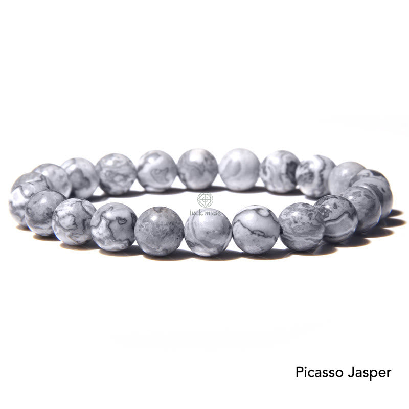 Agate Crystal Balance Beaded Bracelet - Image 42