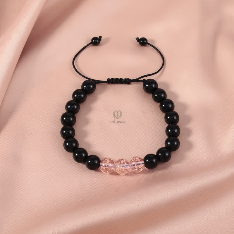 Black Obsidian Glowstone Strength Bracelet - Image 12