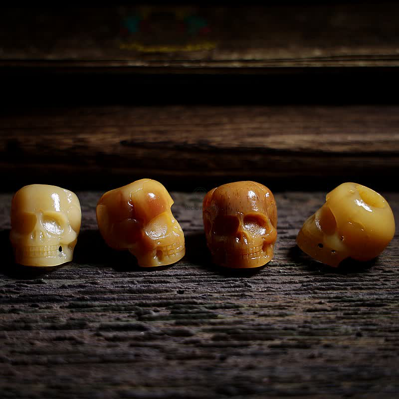 Tibetan Camel Bone Skull Protection Necklace Pendant - Luck Muse - Image 9