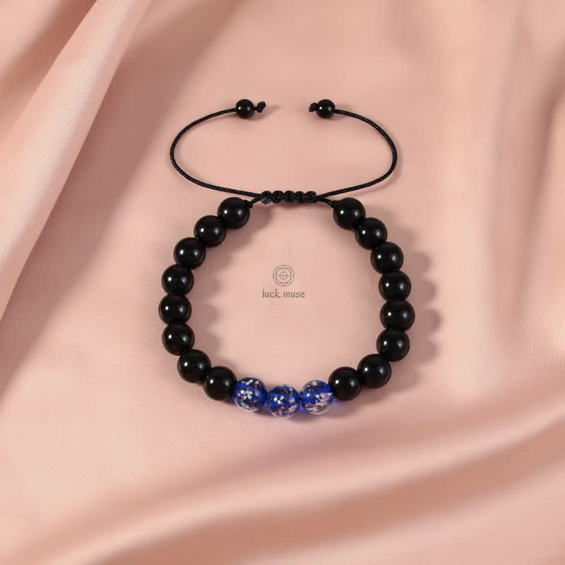 Black Obsidian Glowstone Strength Bracelet - Image 16
