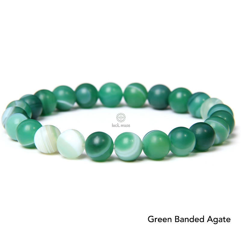 Agate Crystal Balance Beaded Bracelet - Image 8