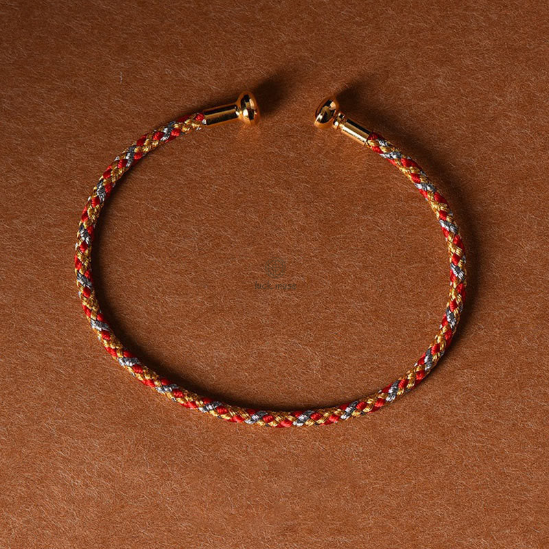 Luck Muse Handmade Luck Braid Cuff Bracelet - Image 21