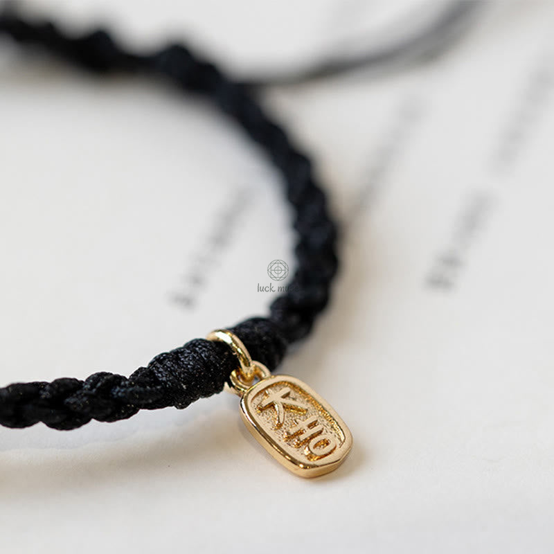 Chalcedony Round Peace Buckle String Bracelet - Luck Muse Shop - Image 4