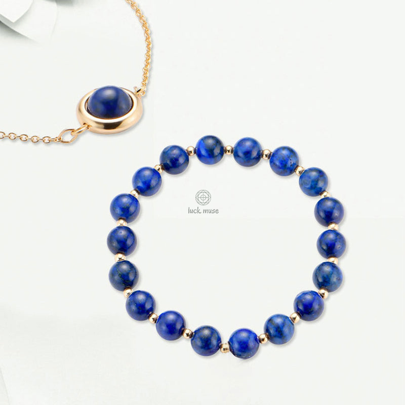 Sun Stone and Strawberry Quartz Crystal Bracelet for Positivity - Image 41