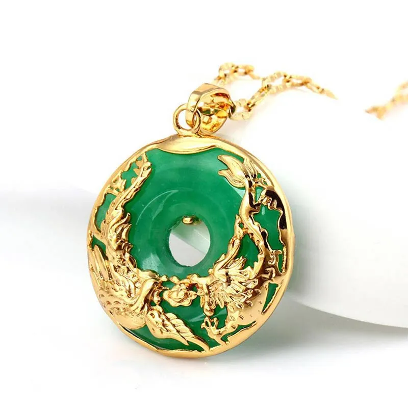 Luck Muse Jade Prosperity Necklace