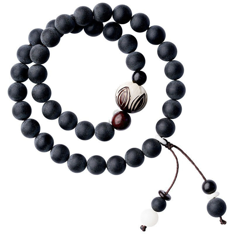 Tibetan Double Layer Bodhi Lotus Healing Bracelet from Luck Muse Shop - Image 9