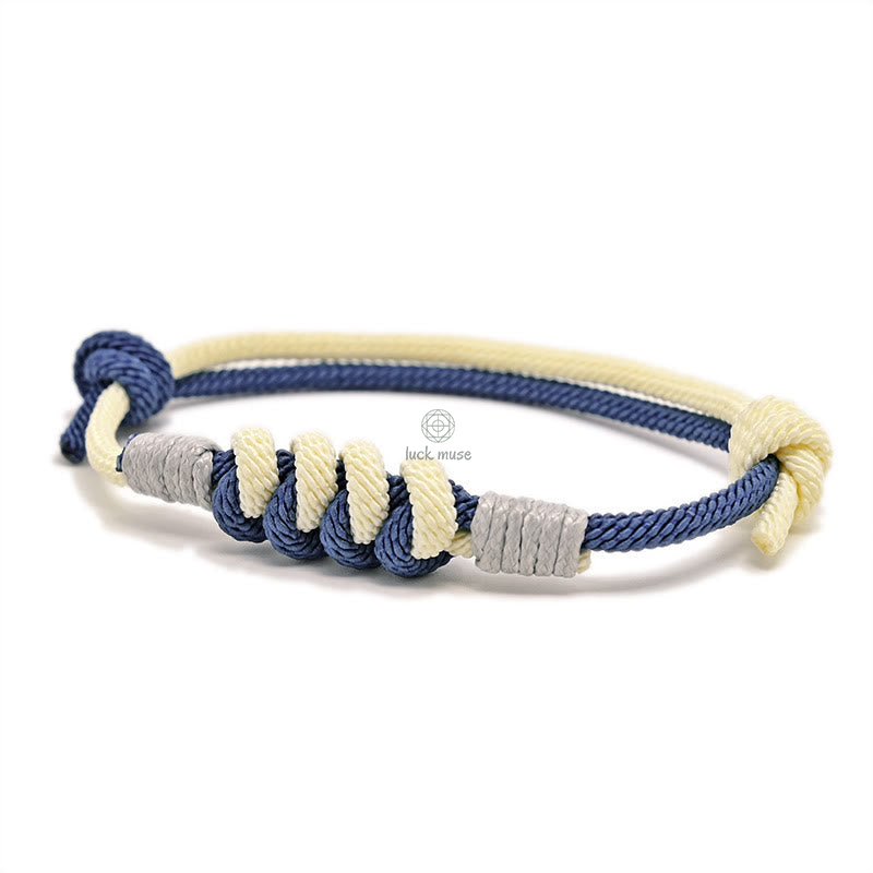 Samsara Knot Strength Reincarnation Knot Braid String Bracelet with Simple Design - Image 8