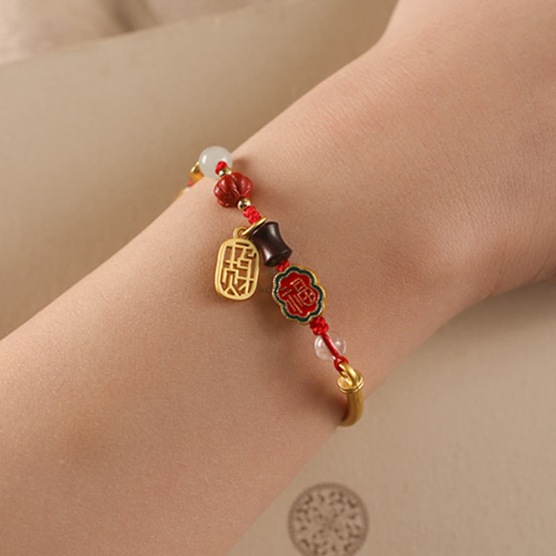 Tibetan Auspicious Clouds Bracelet for Fortune, Happiness, Wealth, and Luck - Image 12