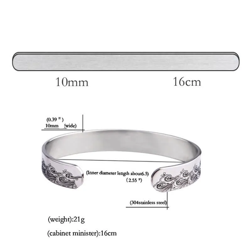 Luck Muse Memorial Harmony Bracelet Bangle - The Day I Lost You - Image 8